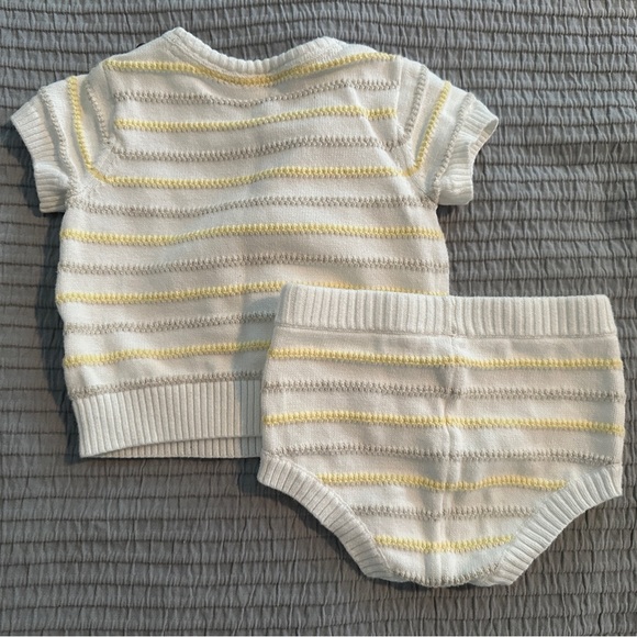 Janie & Jack Striped Sweater & Bloomer Set (12-18 months) - Picture 2 of 2